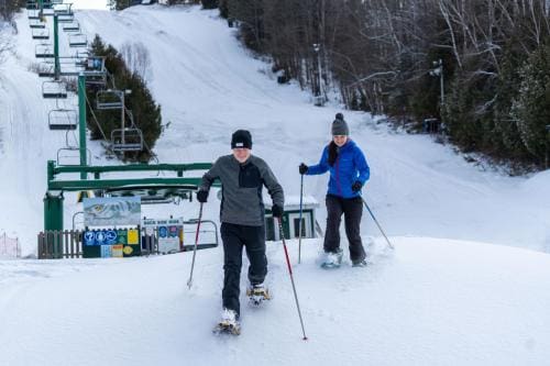 Hockley Valley Snowshoeing